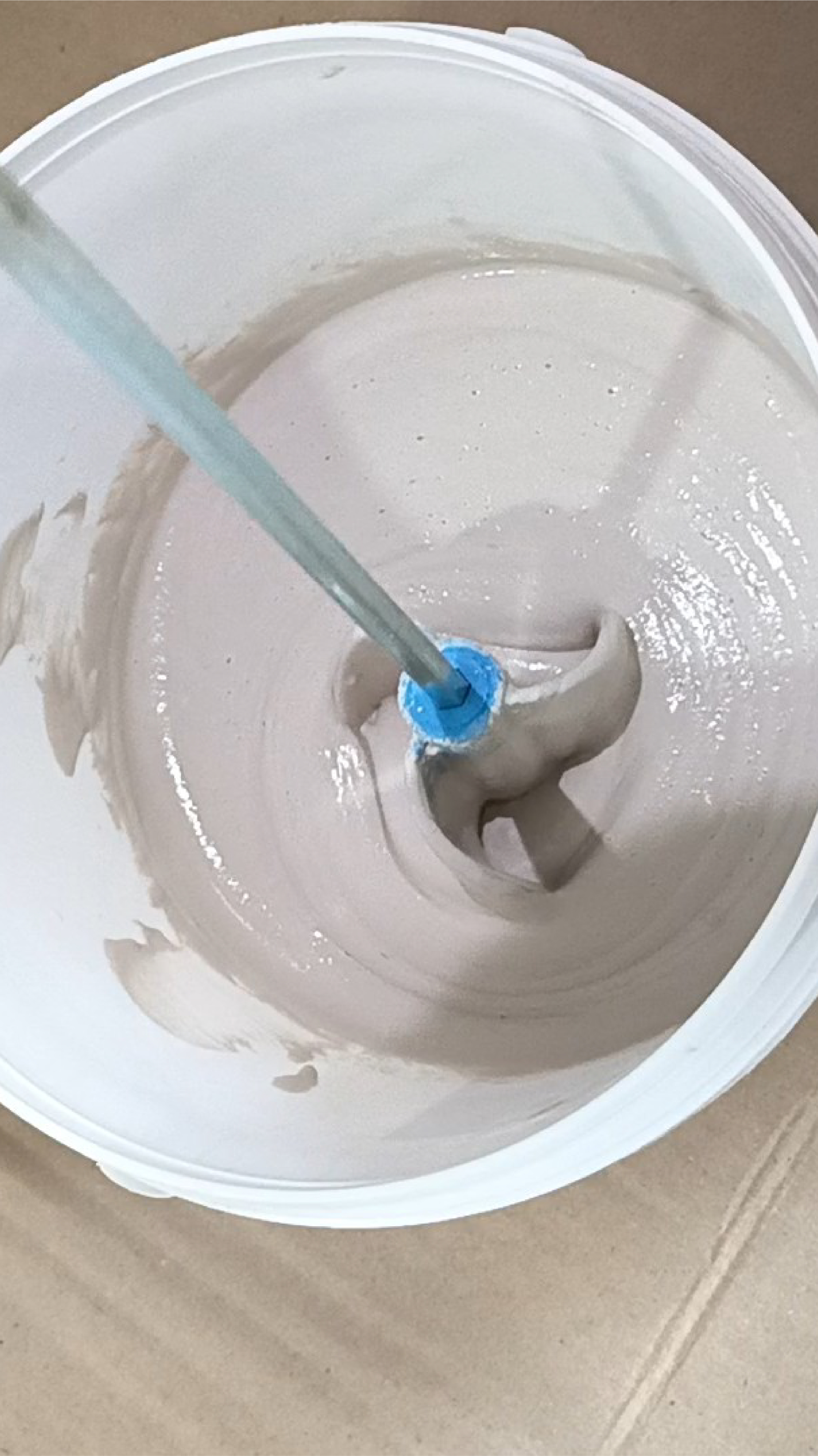 Microcement Mixing & Application